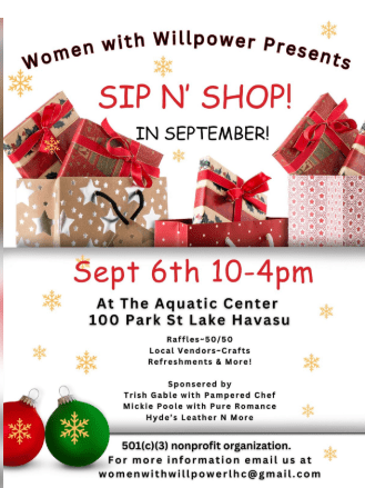 Sip n Shop Lake Havasu City, Sep 6 2025